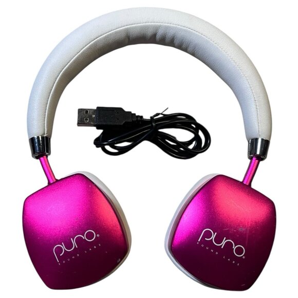 Puro Sound Labs PuroQuiet Plus - Volume-Limiting Kids ANC Bluetooth Headphones A - Picture 1 of 11